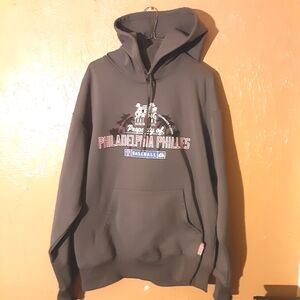 Majestic Philadelphia Phillies Dark Gray Hoodie